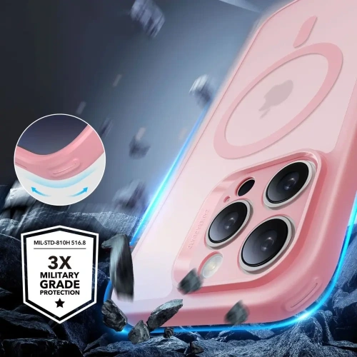 Kup Etui + szkło ESR Classic Pro Set Halolock MagSafe Apple iPhone 16 Pro Max Frosted Pink - ESR875 - {ean13} - Sklep Home Screen
