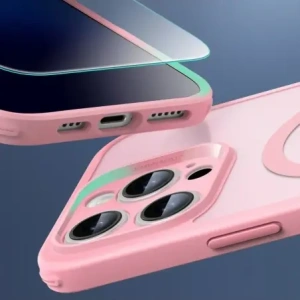 Kup Etui + szkło ESR Classic Pro Set Halolock MagSafe Apple iPhone 16 Pro Max Frosted Pink - ESR875 - {ean13} - Sklep Home Screen