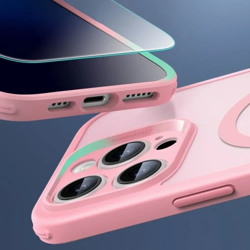 Buy ESR Classic Pro Set Halolock MagSafe Apple iPhone 16 Pro Max Frosted Pink - ESR875 - {ean13} - Home Screen Store Europe