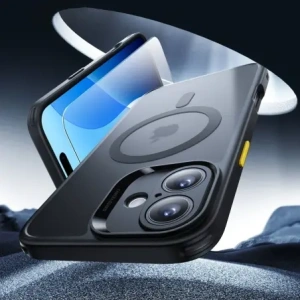 Kup Etui + szkło ESR Classic Pro Set Halolock MagSafe Apple iPhone 16 Frosted Black - ESR876 - {ean13} - Sklep Home Screen