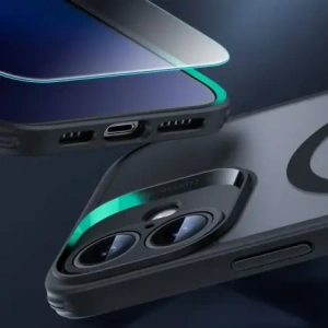 Kup Etui + szkło ESR Classic Pro Set Halolock MagSafe Apple iPhone 16 Frosted Black - ESR876 - {ean13} - Sklep Home Screen