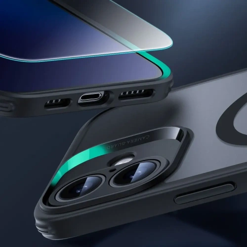 Kup Etui + sklo ESR Classic Pro Set Halolock MagSafe Apple iPhone 16 Frosted Black - ESR876 - {ean13} - Sklep Home Screen