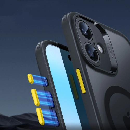 Kup Etui + sklo ESR Classic Pro Set Halolock MagSafe Apple iPhone 16 Frosted Black - ESR876 - {ean13} - Sklep Home Screen