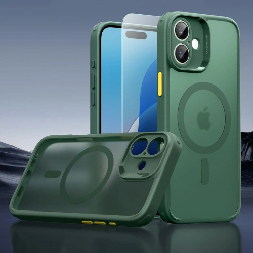 Kup Etui + sklo ESR Classic Pro Set Halolock MagSafe Apple iPhone 16 Frosted Green - ESR877 - {ean13} - Sklep Home Screen