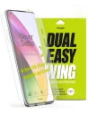 2x hydrogel film OnePlus 8 - Ringke Dual Easy Wing - Home Screen