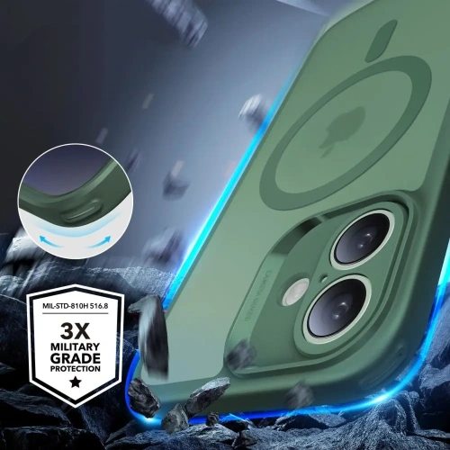 Buy ESR Classic Pro Set Halolock MagSafe Apple iPhone 16 Frosted Green - ESR877 - {ean13} - Home Screen Store Europe