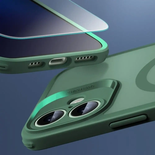 Buy ESR Classic Pro Set Halolock MagSafe Apple iPhone 16 Frosted Green - ESR877 - {ean13} - Home Screen Store Europe