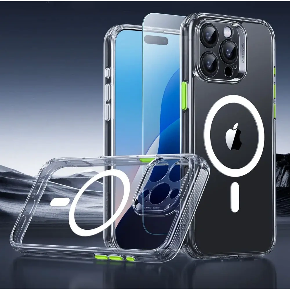 Etui + szkło  ESR Classic Pro Set Halolock MagSafe Apple iPhone 16 Pro Clear