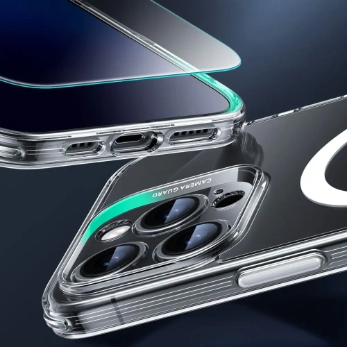 Kup Etui + szkło ESR Classic Pro Set Halolock MagSafe Apple iPhone 16 Pro Clear - ESR878 - {ean13} - Sklep Home Screen