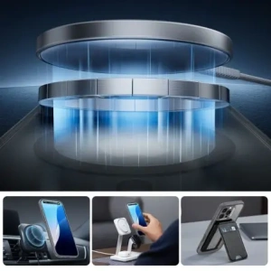 Kup Etui + szkło ESR Classic Pro Set Halolock MagSafe Apple iPhone 16 Pro Frosted Grey - ESR879 - {ean13} - Sklep Home Screen