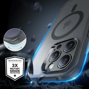 Kup Etui + szkło ESR Classic Pro Set Halolock MagSafe Apple iPhone 16 Pro Frosted Grey - ESR879 - {ean13} - Sklep Home Screen