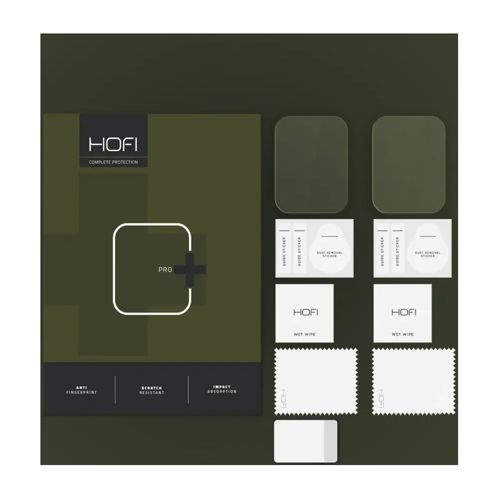 Folia hydrożelowa Hofi Hydroflex Pro+ Xiaomi Smart Band 9 Pro Clear [2 PACK]