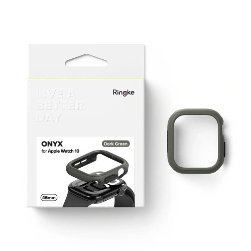 Kup Ringke Onyx Apple Watch 10 46mm Dunkelgrün - RGK11701 - {ean13} - Sklep Home Screen