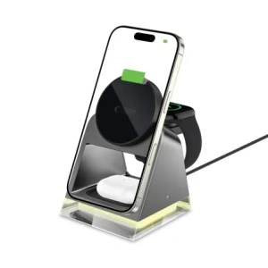 Kup Ładowarka bezprzewodowa Tech-Protect QI15W-A43 3in1 Magnetic MagSafe Wireless Charger Black - THP3697 - {ean13} - Sklep Home Screen