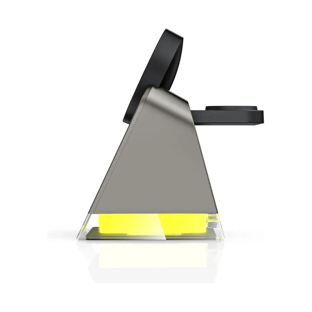 Ładowarka bezprzewodowa Tech-Protect QI15W-A43 3in1 Magnetic MagSafe Wireless Charger Black