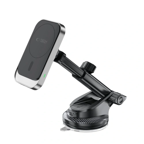 Buy Tech-Protect MM15W-V9 Magnetic MagSafe Dashboard & Vent Car Mount Wireless Charger 15W Black - THP3699 - {ean13} - Home Screen Store Europe