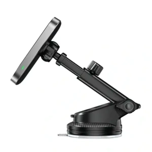 Kup Uchwyt samochodowy na kokpit / do kratki z ładowarką bezprzewodową Tech-Protect MM15W-V9 Magnetic MagSafe Dashboard & Vent Car Mount Wireless Charger 15W Black - THP3699 - {ean13} - Sklep Home Screen