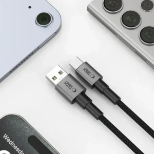 Buy Tech-Protect Ultraboost DNA USB-A / USB-C Cable 15W/3A 25cm Iron Grey - THP3701 - {ean13} - Home Screen Store Europe