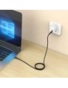 Kup Tech-Protect Cablu Ultraboost DNA USB-C / USB-C PD60W/3A 50cm Gri Fier - THP3705 - {ean13} - Sklep Home Screen