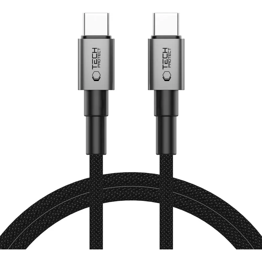 Kabel Tech-Protect Ultraboost DNA USB-C / USB-C Cable PD60W/3A 200cm Iron Grey
