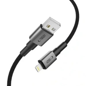 Buy Tech-Protect Ultraboost DNA USB-A / Lightning Cable 15W/2.4A 100cm Iron Grey - THP3711 - {ean13} - Home Screen Store Europe