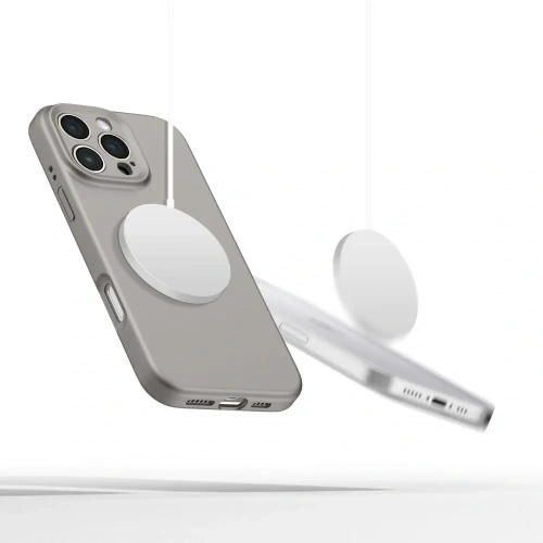 Kup Tech-Protect Flüssigsilikon MagSafe Apple iPhone 16 Pro Max Steingrau - THP3713 - {ean13} - Sklep Home Screen
