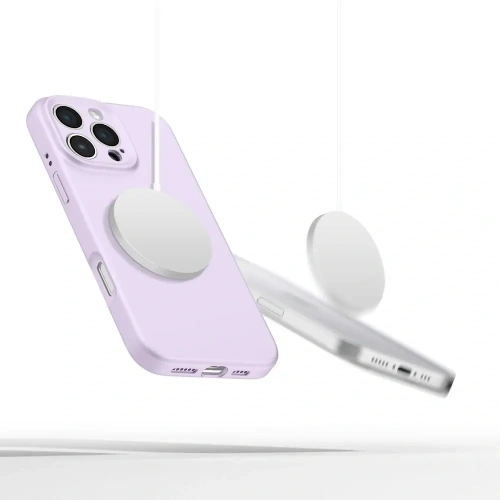 Kup Tech-Protect Silicon lichid MagSafe Apple iPhone 16 Pro Max Mauve - THP3714 - {ean13} - Sklep Home Screen