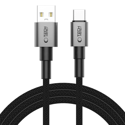 Kup Tech-Protect Cablu Ultraboost DNA USB-A / USB-C 15W/3A 200cm Gri Fier - THP3715 - {ean13} - Sklep Home Screen
