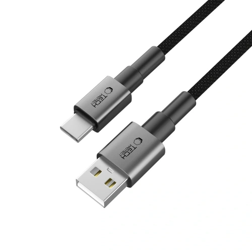 Kup Tech-Protect Cablu Ultraboost DNA USB-A / USB-C 15W/3A 200cm Gri Fier - THP3715 - {ean13} - Sklep Home Screen