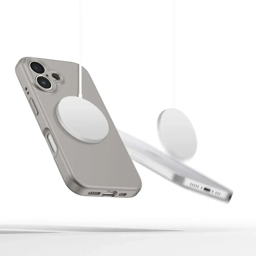 Buy Tech-Protect Liquid Silicone MagSafe Apple iPhone 16 Stone Grey - THP3720 - {ean13} - Home Screen Store Europe