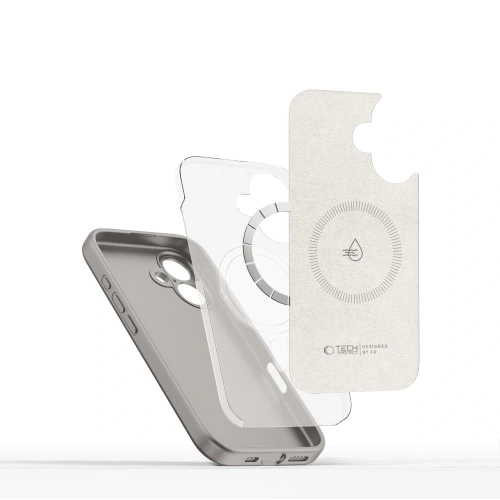 Buy Tech-Protect Liquid Silicone MagSafe Apple iPhone 16 Stone Grey - THP3720 - {ean13} - Home Screen Store Europe