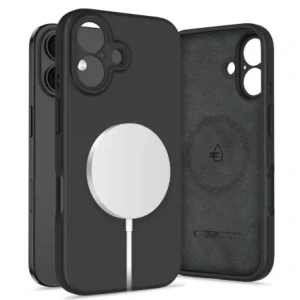 Buy Tech-Protect Liquid Silicone MagSafe Apple iPhone 16 Black - THP3722 - {ean13} - Home Screen Store Europe