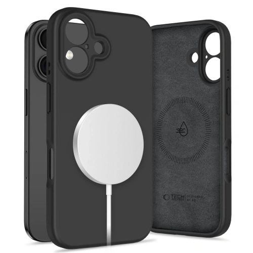 Kup Tech-Protect Silicon lichid MagSafe Apple iPhone 16 Negru - THP3722 - {ean13} - Sklep Home Screen