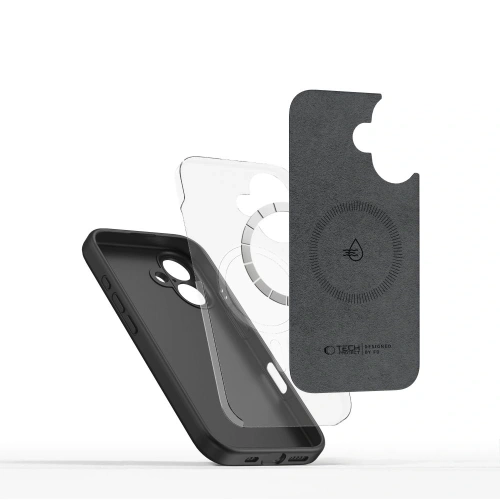 Kup Etui Tech-Protect Liquid Silicone MagSafe Apple iPhone 16 Černá - THP3722 - {ean13} - Sklep Home Screen