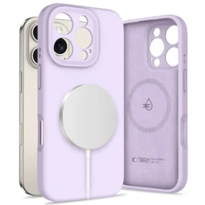 Kup Etui Tech-Protect Liquid Silicone MagSafe Apple iPhone 16 Pro Mauve - THP3725 - {ean13} - Sklep Home Screen
