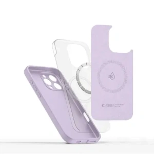Kup Etui Tech-Protect Liquid Silicone MagSafe Apple iPhone 16 Pro Mauve - THP3725 - {ean13} - Sklep Home Screen