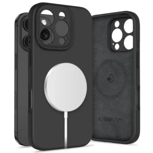 Kup Etui Tech-Protect Liquid Silicone MagSafe Apple iPhone 16 Pro Black - THP3726 - {ean13} - Sklep Home Screen