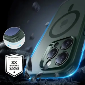 Kup Etui + szkło ESR Classic Pro Set Halolock MagSafe Apple iPhone 16 Pro Frosted Green - ESR880 - {ean13} - Sklep Home Screen