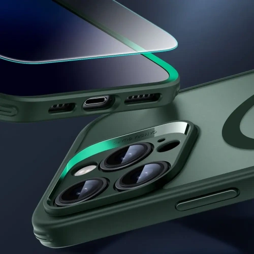Kup Etui + szkło ESR Classic Pro Set Halolock MagSafe Apple iPhone 16 Pro Max Frosted Green - ESR882 - {ean13} - Sklep Home Screen