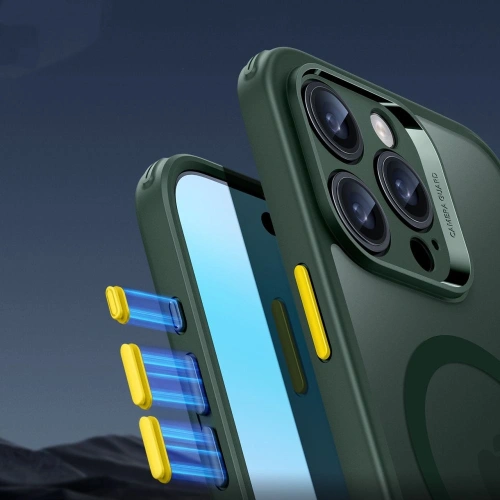 Kup Etui + sklo ESR Classic Pro Set Halolock MagSafe Apple iPhone 16 Pro Max Frosted Green - ESR882 - {ean13} - Sklep Home Screen