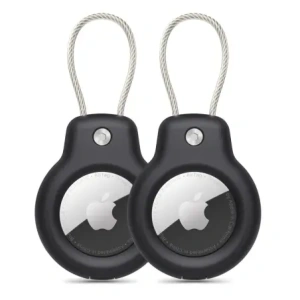 Buy Tech-Protect Rough Vein Apple Airtag Black [2 PACK] - THP3731 - {ean13} - Home Screen Store Europe