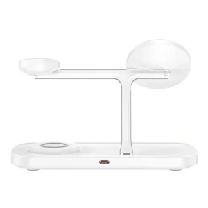 Buy Tech-Protect QI15W-A45 3in1 Magnetic MagSafe Wireless Charger White - THP3733 - {ean13} - Home Screen Store Europe