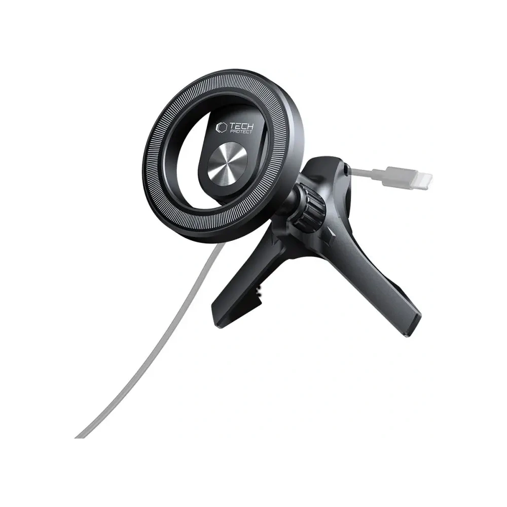 Uchwyt samochodowy do kratki Tech-Protect N53 Magnetic MagSafe Stable Vent Car Mount Black