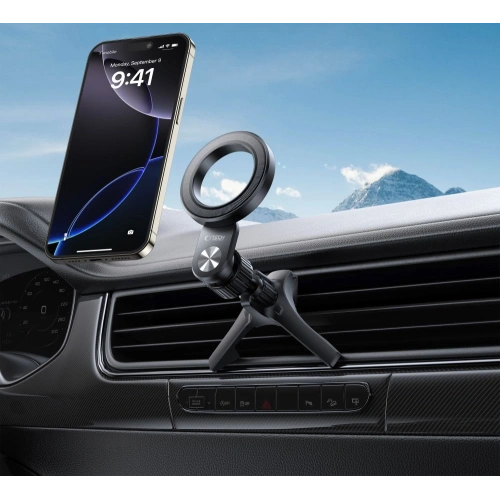 Kup Uchwyt samochodowy do kratki Tech-Protect N53 Magnetic MagSafe Stable Vent Car Mount Black - THP3734 - {ean13} - Sklep Home Screen
