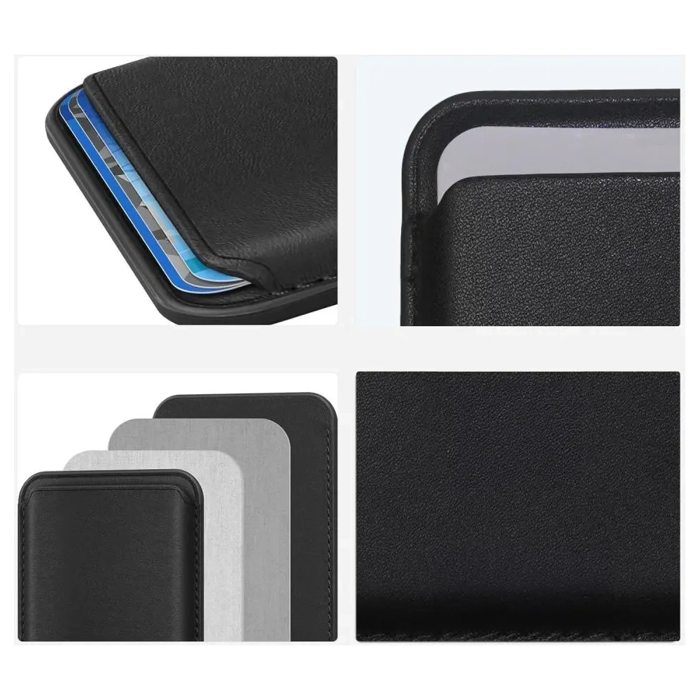 Magnetyczne etui na karty Tech-Protect MagWallet MagSafe Universal Magnetic Card Holder Navy Blue