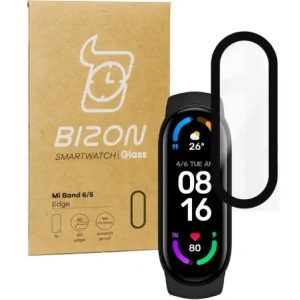 Kup Bizon Glass Edge Xiaomi Mi Band 6 / 5 fekete - BIZ8049 - {ean13} - Sklep Home Screen