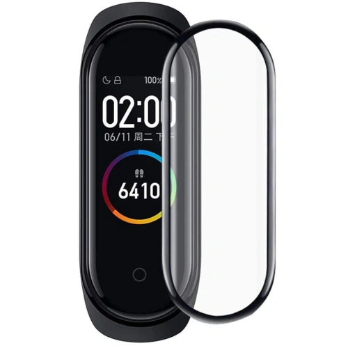 Kup Bizon Glass Edge Xiaomi Mi Band 6 / 5 fekete - BIZ8049 - {ean13} - Sklep Home Screen