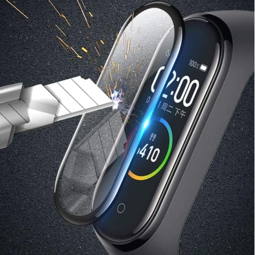Kup Bizon Glass Edge Xiaomi Mi Band 6 / 5 fekete - BIZ8049 - {ean13} - Sklep Home Screen