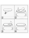 Kup Szkło hartowane Bizon Glass Edge do Xiaomi Mi Band 6 / 5 czarne - BIZ8049 - {ean13} - Sklep Home Screen