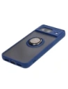 Kup Bizon Case Hybrid Ring Google Pixel 8 rauchig mit einem navyblauen Rahmen - BIZ8052 - {ean13} - Sklep Home Screen